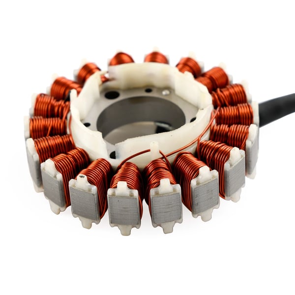 Magneto Stator Generator, Højkvalitets lamineringsmaterialer, 5 ledninger, 2 stik, 2 + 3 ben, 18 poler