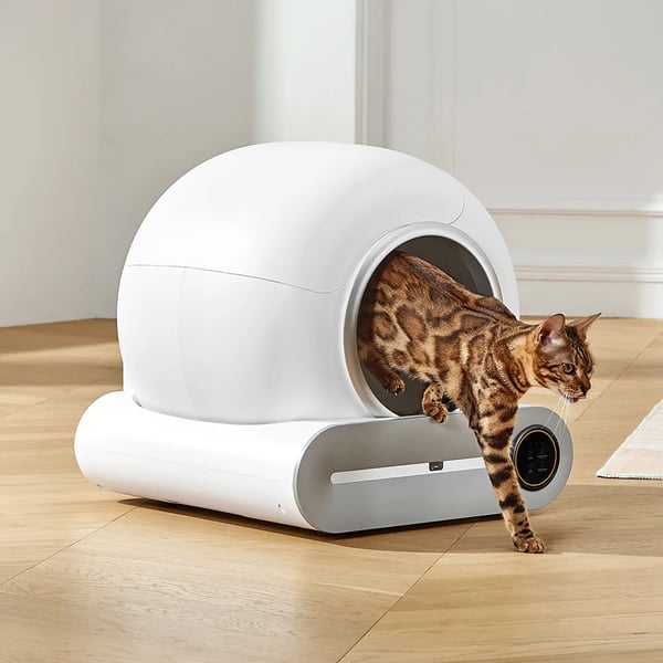 Kattebakke, Automatisk Rengøring, Venlig for Flere Katte,A2401