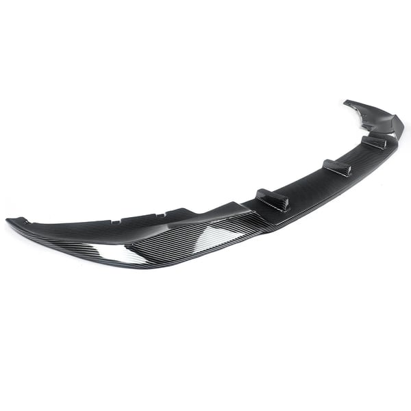 Front Lip Spoiler, Forbedret Aerodynamik, Nem Installation,Kulfiberlook