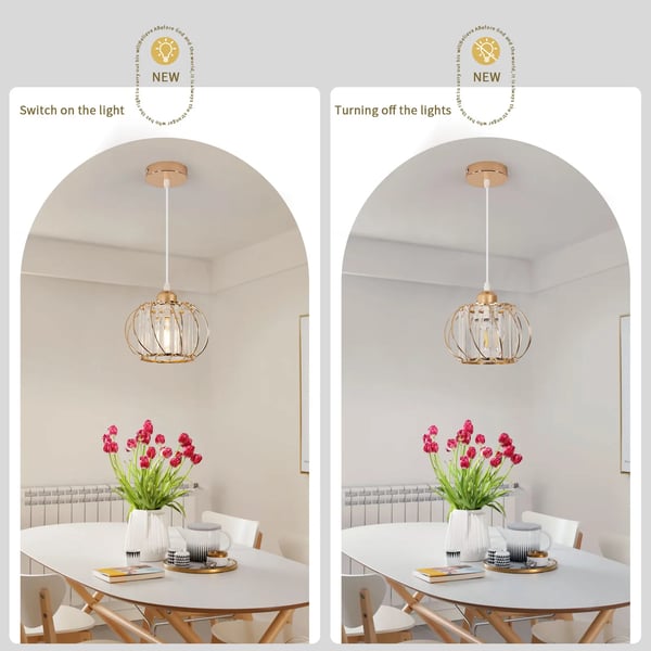 Pendellampa, Modern Design, Lätt Installation,Guld