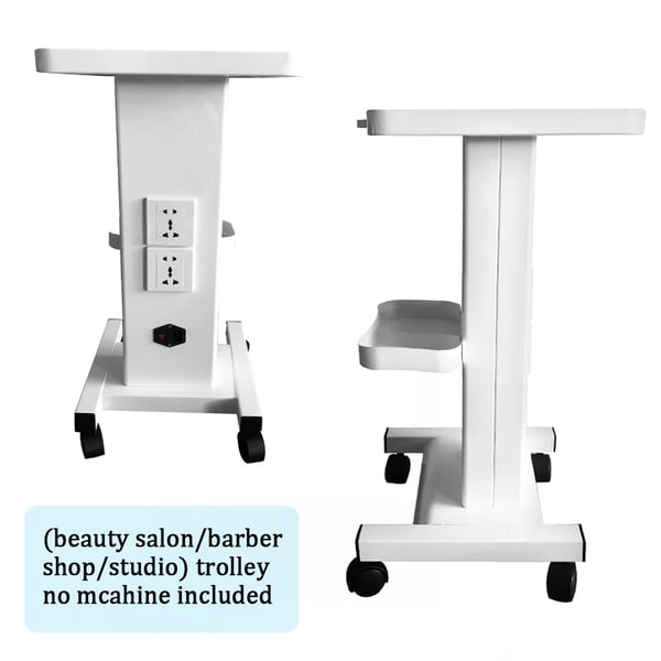 Skønhedsinstrumentvogn, Dimensioner 35,5 cm x 33,5 cm x 70 cm, Spænding 110V/220V, Maksimal belastning 45 kg, Nettovægt 4,7 kg, Stiktype US