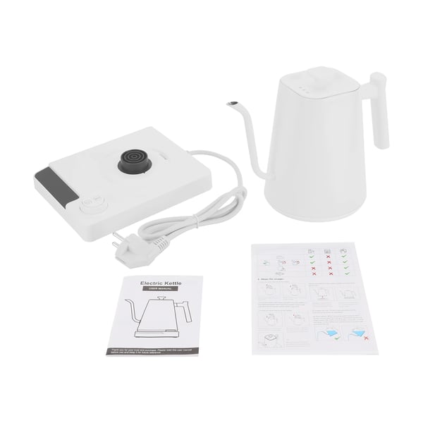 Kaffekande, 1L kapacitet, LED-display med temperaturkontrol,HVID