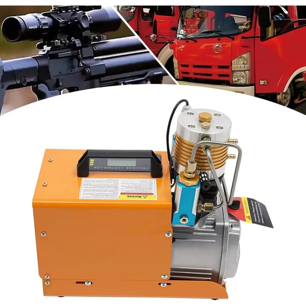 Højtryksluftkompressor, 4500PSI maksimumtryk, 1,8KW effekt,220V, EU