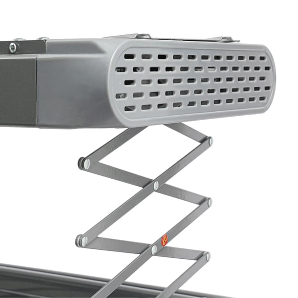 Torkställning, Takmontering, LED-lampa,GRÅ