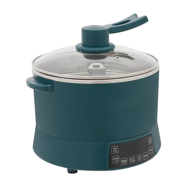 Elektrisk riskoger, 4L kapacitet, justerbar effekt 1500W/1000W/600W, designet til 4-6 personer, moderne stil, 220V spænding