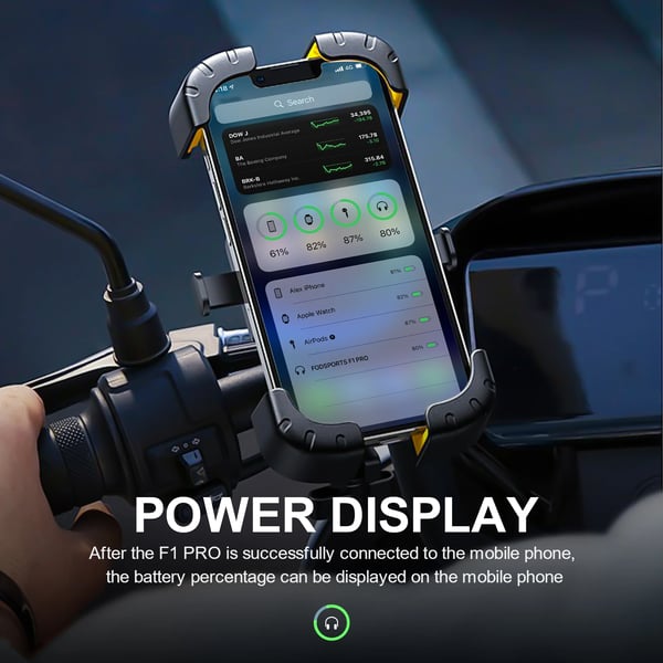 Motorcykel Intercom Headset, 1000m Intercomafstand, 1500mAh Batterikapacitet, Bluetooth 5.0, IP67 Vandtæt Rating, Tre Lyd Effekter