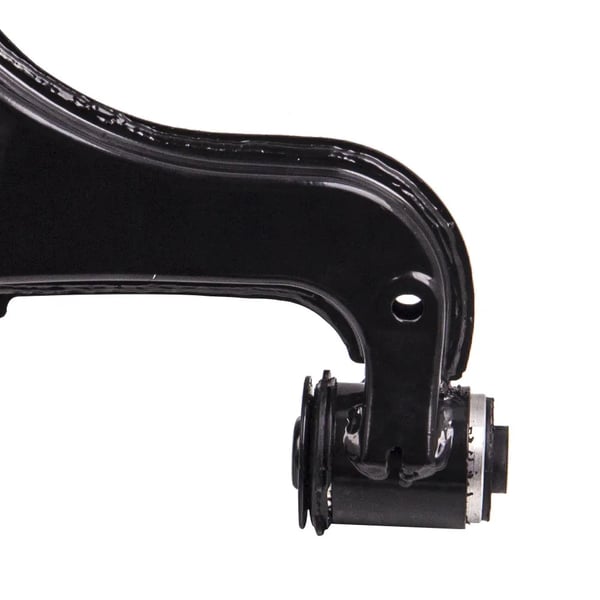 Wishbone kontrolarm, stålmateriale, 51 cm længde, 46 cm bredde, 14 cm højde, 14 kg vægt
