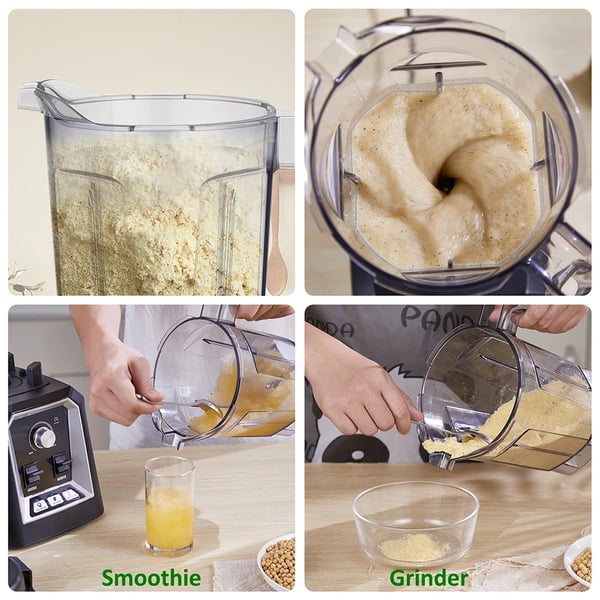 Blender, 2200W, 2L Kapacitet,EU stik, Med 600ml kop