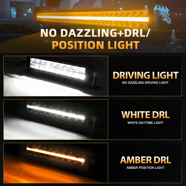 LED Lysbar, Høj Lysstyrke, Holdbar Konstruktion,10inch LED Lys Bar