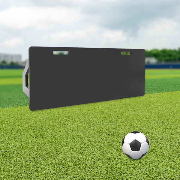 Fotboll Rebound Board, Hållbart Material, Fristående Design,svart
