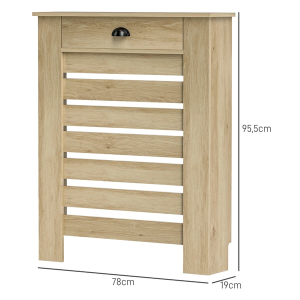 Radiator Dække, Moderne Design, Funktionel Opbevaring,Brun