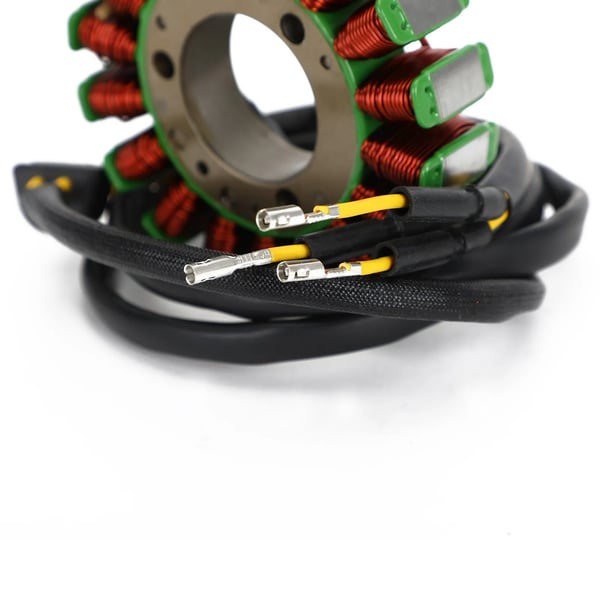 Generator Stator Spole, Indvendig Diameter 37mm, Udvendig Diameter 102mm, Poltykkelse 26mm, Polbredde 11.8mm, Antal Poler 18
