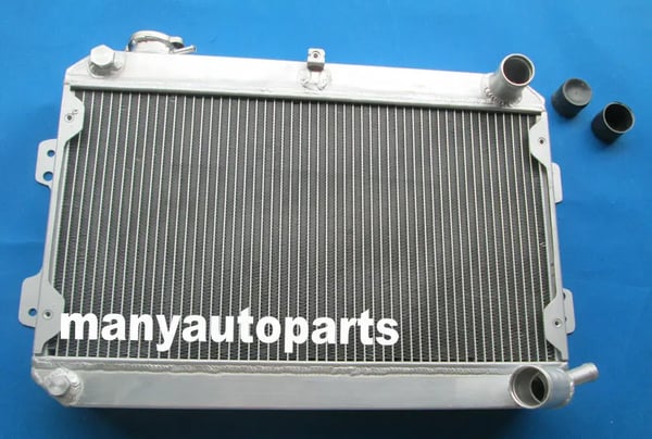 Aluminiumlegering Radiator, 56MM Tykkelse, 3 Række Design, Kompatibel med Mazda RX7, Direkte Montering, Holdbar Konstruktion