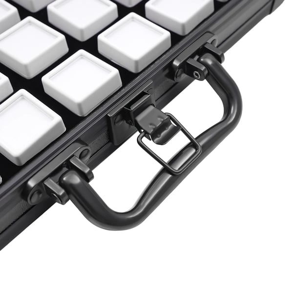 Smykkedisplay, Elegant Design, Sikker Opbevaring,M, sort