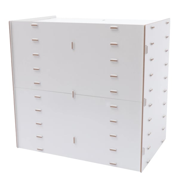 Kontorpapirorganisator, 9-lags design, stor kapacitet