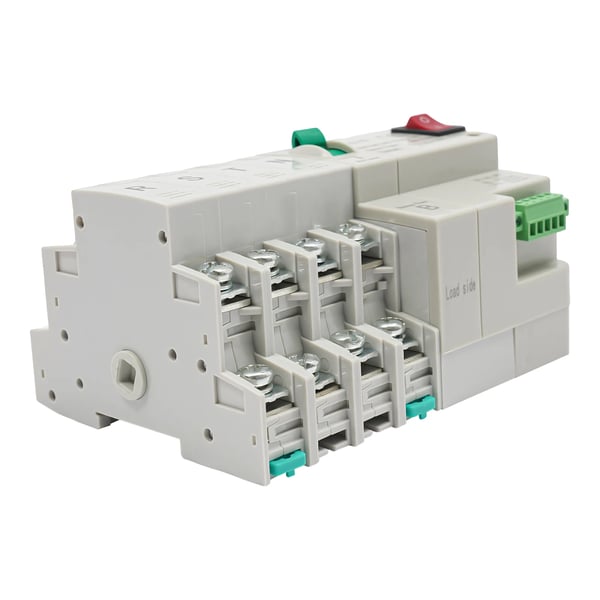 Dual-Power Automatisk Overførselskontakt, Sømløs Strømovergang, Kompakt Design,100A