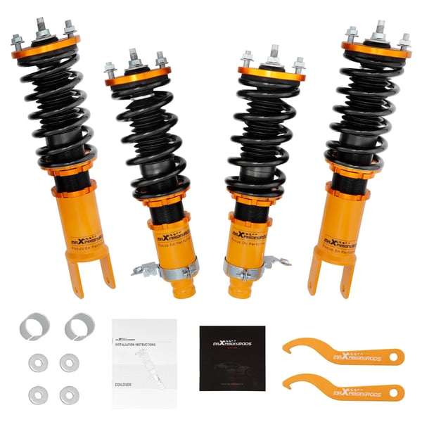 Coilover affjedrings sænkningskit, stål, varelængde 62 cm, varebredde 50 cm, forårsrate 8 kg/mm, justerbar højde Ja