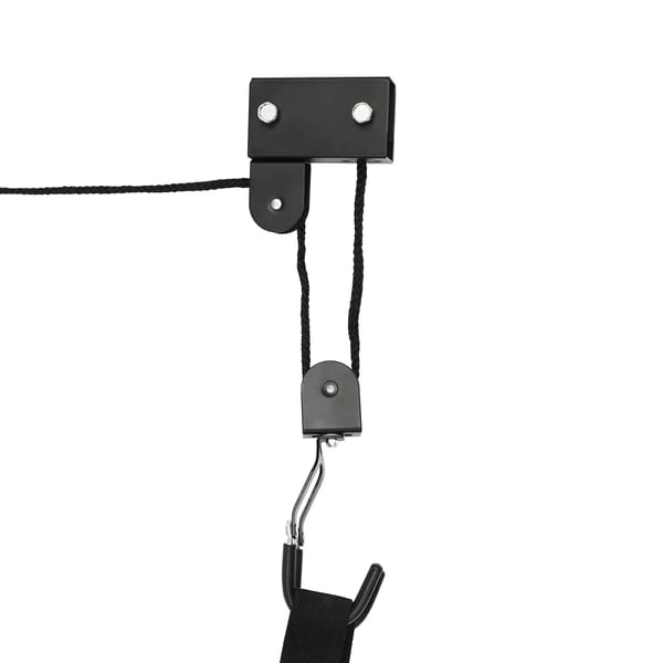 Kajaklift, Loftopbevaringsløsning, Kraftig Design,sort