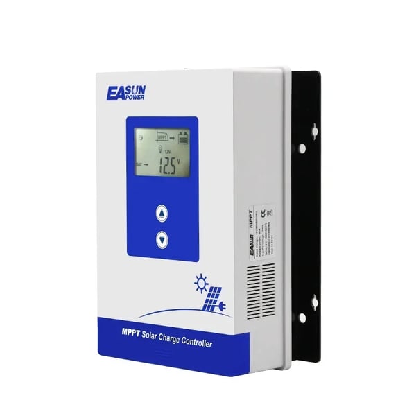 Solcellelader, MPPT-teknologi, Dual Display-funktion,48V-60A-E, 48 V, 60A
