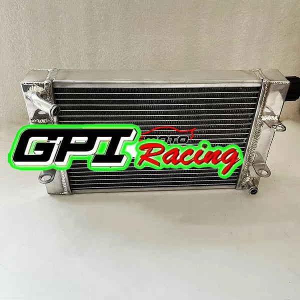 Radiator, Legeret Aluminium, 41cm x 23cm, Kompatibel med Mini Junior og Senior Go Karts, Frontmonteringsposition, Holdbar Varmeafledning