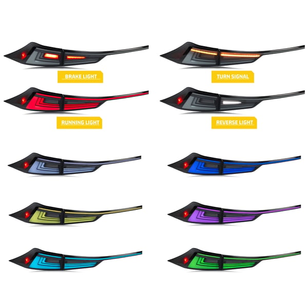 Baglygtesamling, Vandtæt, 12 V, 35 W, 3400 LM, Til IS250/IS350/IS200t/IS300/ISF (2014-2020)