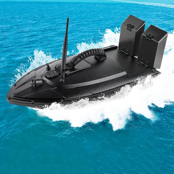 Fiskebåt, fjärrkontroll, dubbelmotor, EU-kontakt
