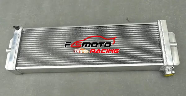 Varmeveksler, Aluminiumkonstruktion, Forbedret Ydeevne,Intercooler OG VENTILATOR