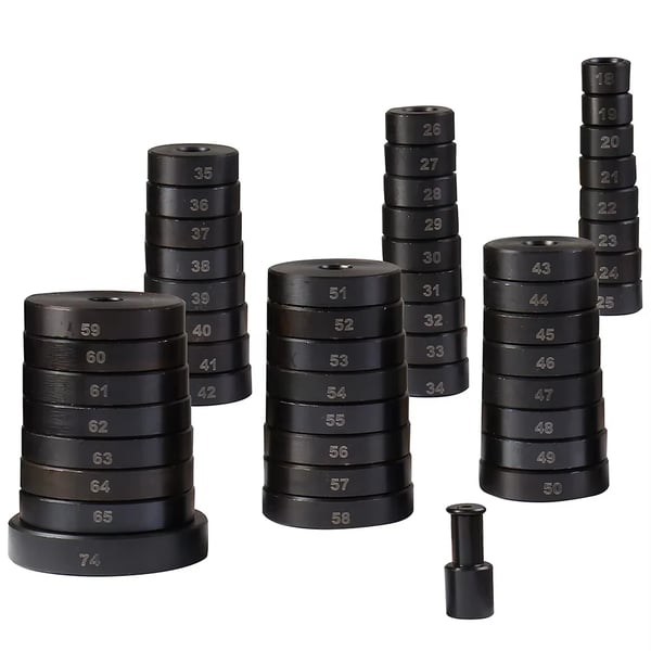 Bærende Trykværktøj, 18-65mm Diameter, Specialkulstofstål,51Pcs Sæt