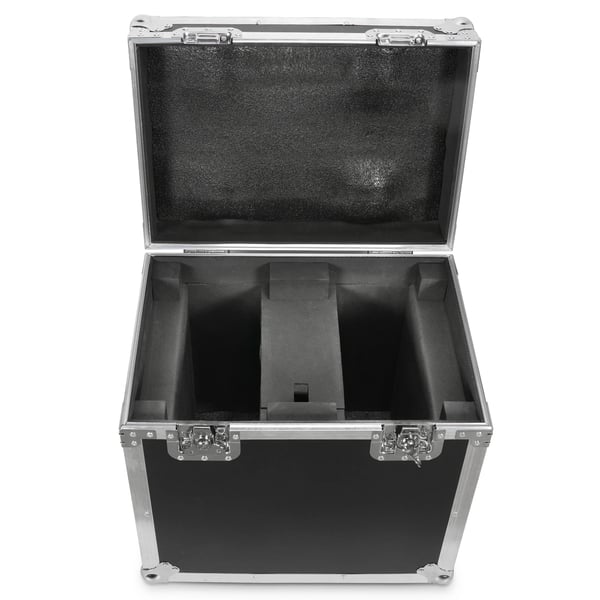Flight Case, Inbyggda Hjul, Utdragbart Draghandtag, Kraftig Design, Svart