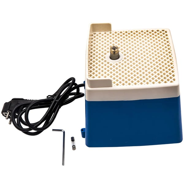 Glasgrinder, 220V AC, Automatisk Drift, Dimensioner 195x195x160 mm, EU Stik, Egnet til Hårde Materialer