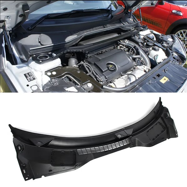Forrudevisker Cowl, Holdbart Plastik, Nem Installation,LHD
