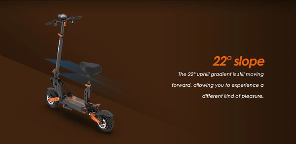 KuKirin G2 Master El-LøBehjul Til Voksne 1000w*2 Motor 52v 20,8ah Batteri 10 Tommer DæK Foldbar El-LøBehjul