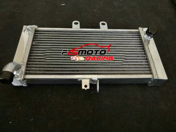 Radiator, Aluminiumkonstruktion, Forbedret Køleeffektivitet, TIG-svejset, Kompatibilitet med Suzuki Bandit 650 GSF650, Venstre og Højre Placering
