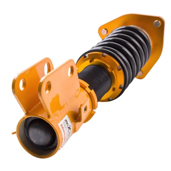 Coilover affjedring, Justerbar højde 1"-3", 24 niveauer for dæmpningsjustering, Aluminium + Jern, Vare længde 70 cm, Vare vægt 30 kg
