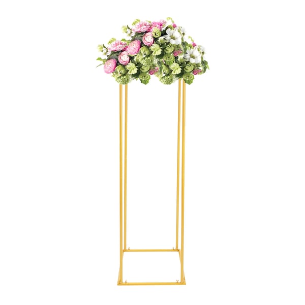 Blomsterstativ, 180 cm højde, fritstående,Guld, L