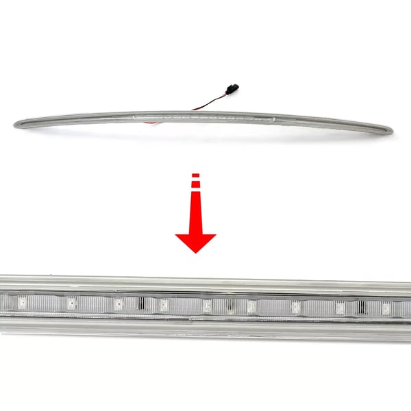 Tredje bromsljus, klart glas, passar MINI CLUBMAN R55 2007-2014