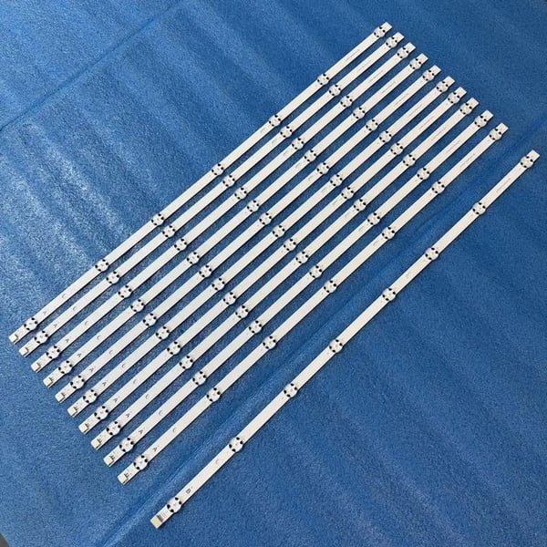 LED Baggrundsbelysningsstrimmel, Længde 710 mm, Aluminiumsmateriale, Understøtter Flere Modeller, Dæmpbar Funktion, Lysstrøm 60