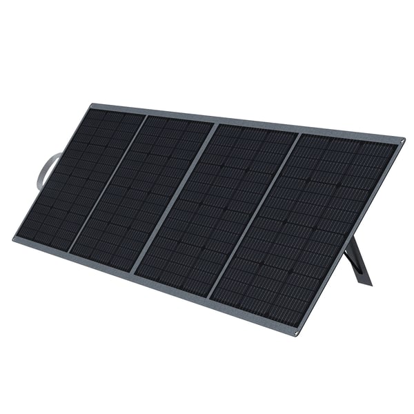 Solpanel, 200W effektutgång, bärbar och hopfällbar design,100W