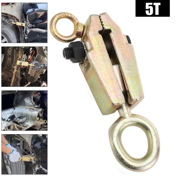 Automaattinen suoristusklamppi, kromiteräs, vetokapasiteetti 5 tonnia, ylin vetovoima 3 tonnia, nettopaino 2158 g, tyyppi suoristustyökalu