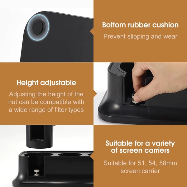 Tamper Station, Letvægts ABS, Anti-slip Design,A