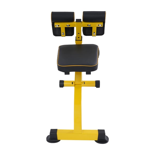 Fitnessstol, Højklasse stål, Maksimal belastning 300 kg, Sammenklappelig design, Understøtter forskellige øvelser, Kompakte dimensioner