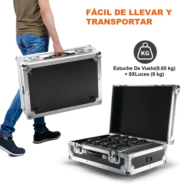 Lentokotelo, Premium-suojaus, Helppo liikkuvuus,musta