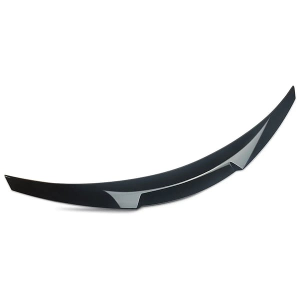 Bagagerumsspoiler, M4 stil, nem installation, kompatibel med BMW, blank sort
