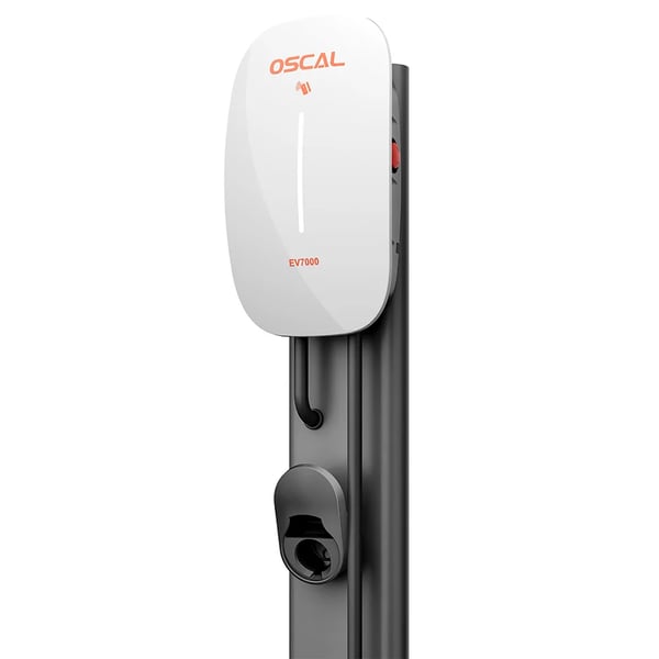 EV-laddare, Smart Kontroll, Snabbladdning,EU PLUG, Oscal EV7000