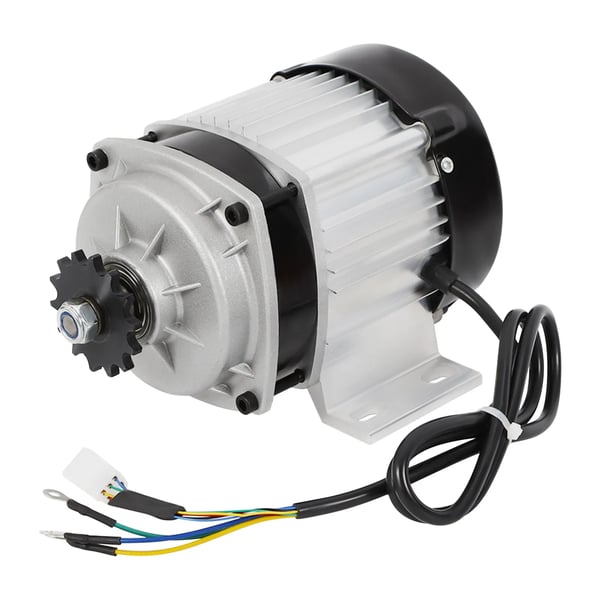Elektrisk Tricycle Motor Kit, 750W Effekt, Børsteløs Design,Sølv