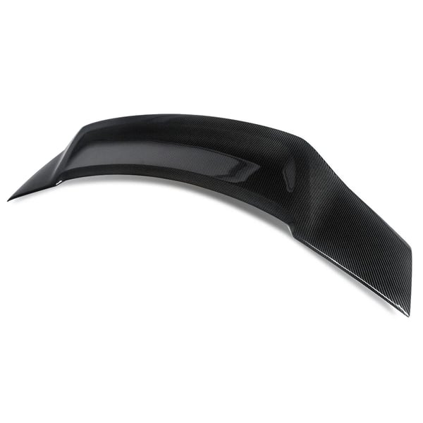 Bagspoiler, Letvægts ABS-plast, Nem installation,kulstoflook