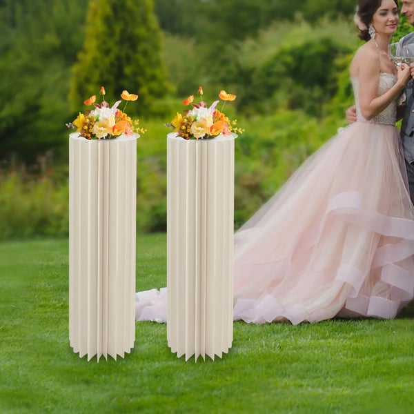 Blomsterstand, Genanvendelig, Elegant Design,HVID