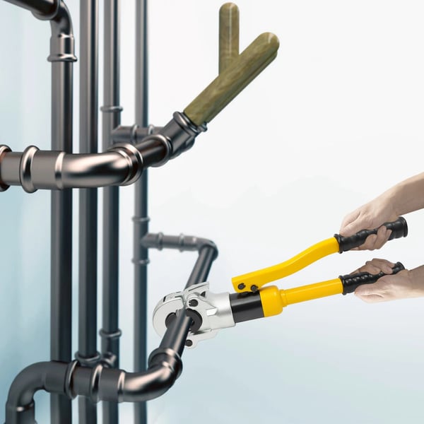 Hydraulisk Crimpværktøj, Alsidige Anvendelser, Problemløs Betjening,8 Tons Crimping Tool