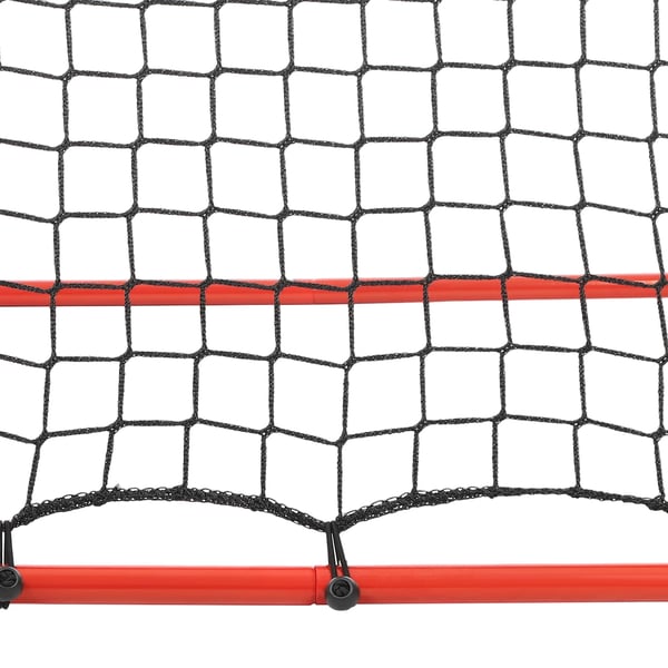 Fodbold Rebound Målnet, Fritstående Design, Holdbar Konstruktion,Rød