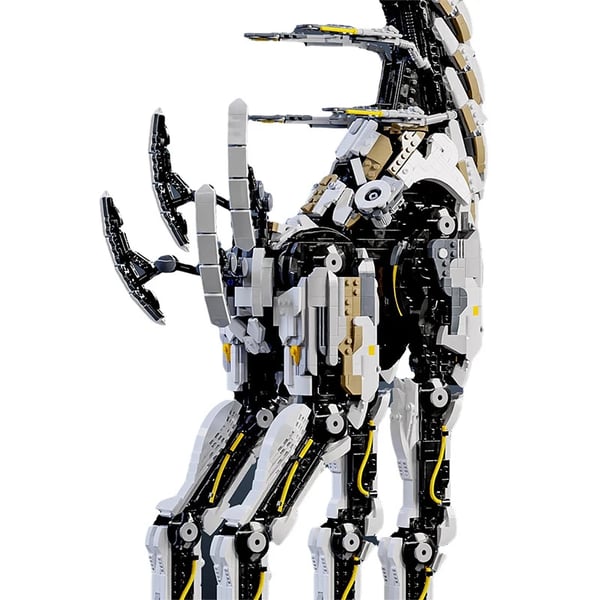 Monteringsmodell, Giraffdesign, Stressavlastande leksak,7401PCS